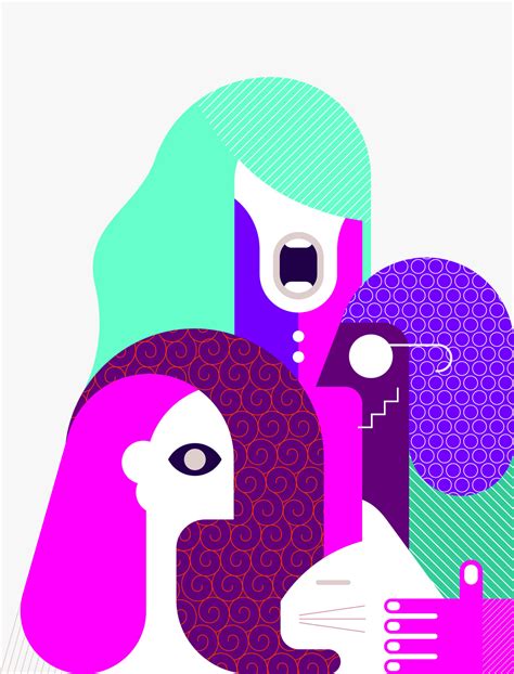 Three People Vector 的图像结果