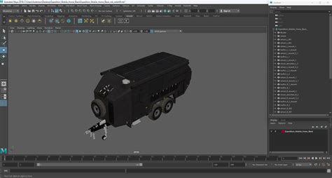 3D Expedition Mobile Home Black model | 3D Molier International