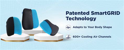 The Sleep Company Ortho Car Comfort Combo Seat Cushion + Back Cushion ...