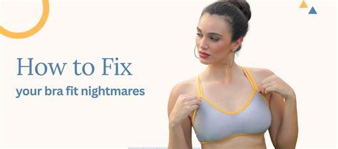 How to Fix your bra fit nightmares – Amour Secrt