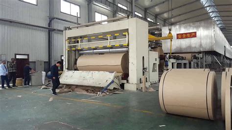 Henan Low Investment Equipment Wood Pulp Bamboo Fiber Kraft Paper ...