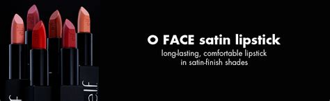 Buy e.l.f. O Face Satin Lipstick, Richly Pigmented, Nourishing & Long ...