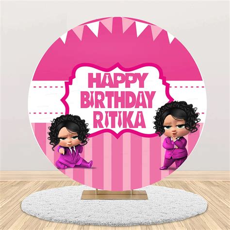 Buy Boss Baby Girl Party Backdrop | Party Supplies | Thememyparty ...