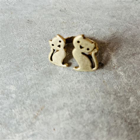 Twin Cat Ring Silver tone – Urbanitii