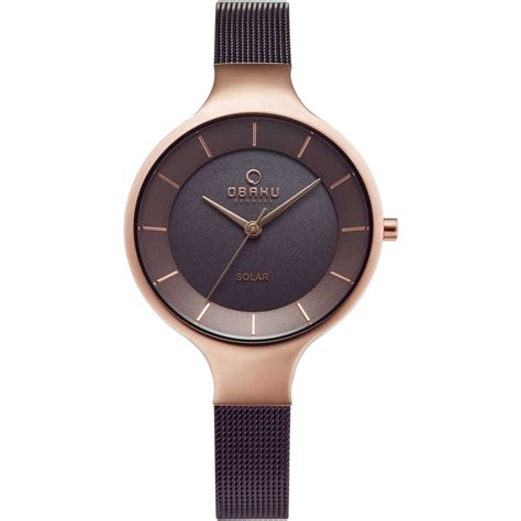 Obaku GRY - WALNUT – The Watch Factory