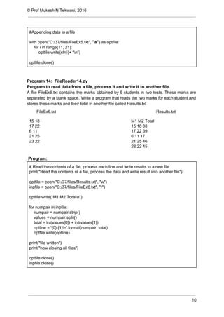 Python Idle Reading and Writing Files Tutorial 的图像结果