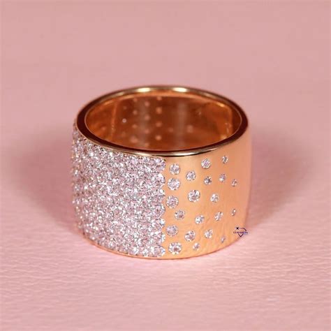 Hip Hop Lab Diamond Ring - Stylish 14 Kt Yellow Gold Lab Diamond ...
