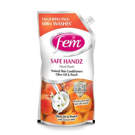 Buy Fem Safe Handz Handwash Kills Germs Enriched With The Goodness Of ...
