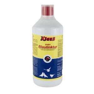 Klaus blue tincture for poultry and small animals 1000 ml