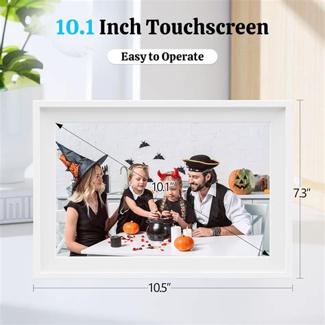 Digital Calendar, 10.1" HD Touchscreen AI Photo Restoration & Meal ...