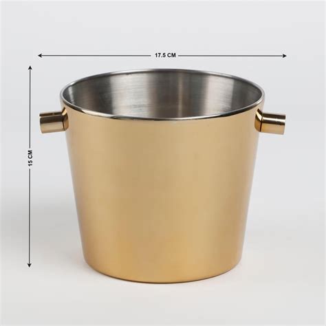 Buy Showstopper Gold Stainless Steel Bar Tool Set - 7 Pcs - 18 x18 x 22 ...