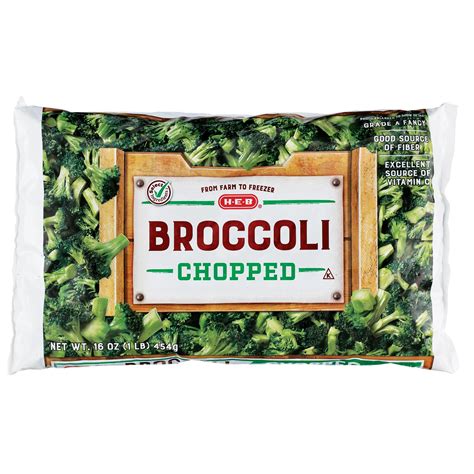 H-E-B Frozen Chopped Broccoli, 16 oz | Joe V's Smart Shop | Low Prices ...