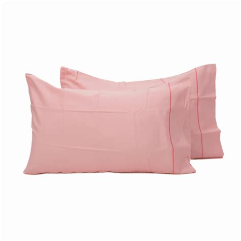Comfy Beds Set of 2 Pillow Covers Pastel Pink, 45x70cm – HomeTown