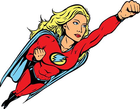 Free Women Superhero Cliparts, Download Free Women Superhero Cliparts ...