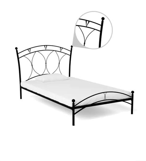 Load image into Gallery viewer, Detec™ Single Bed in Black Finish Metal ...