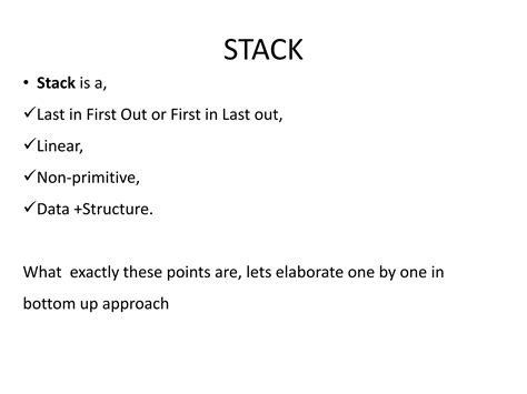 Image result for Stack Tutorial