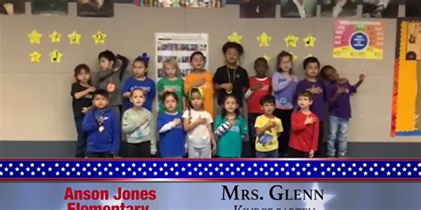 The Daily Pledge for Friday, January 24th comes from Mrs. Glenn’s class ...