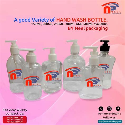 Handwash Bottle - PET Hand Wash Bottles Manufacturer from New Delhi