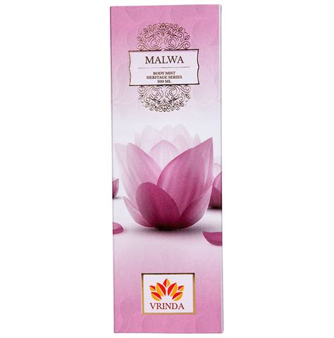 Vrinda Malwa Body Mist Heritage Series – Classic Derma