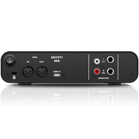 MOTU M2 2x2 USB-C Audio Interface