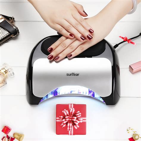 Upgraded 48W LED UV Nail Dryer- LED UV Nail Lamp With Built-In Cooling ...