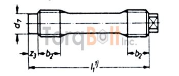 DIN 2510 Type L, K, KU, Z, ZU Part 3 Studs
