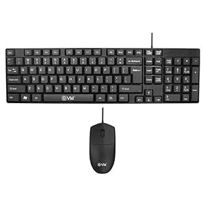 Amazon.in: Buy EVM Wired Mouse & Keyboard - Work from Home &Office ...