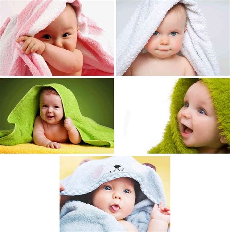 KARTMEN Craft Qila Cute Baby Girl Poster - Smiling Baby Poster - Poster ...