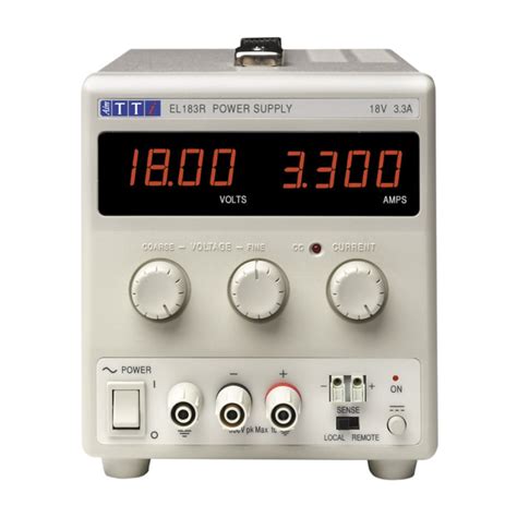 EL303R Aim-TTi | Aim-TTi EL-R Series Digital Bench Power Supply, 0 → ...