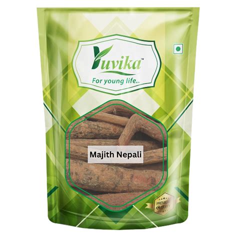 Buy Yuvika Manjith Nepali - Manjistha Rubia cordifolia 100 Grams Online ...