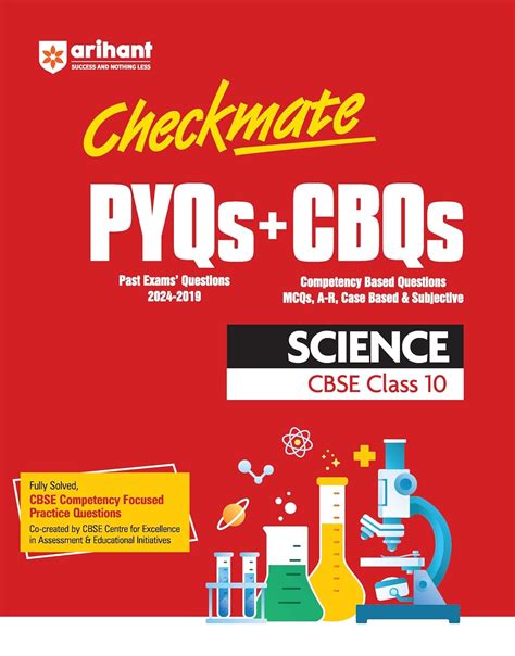 (OLD Edition) Checkmate PYQs + CBQs Science CBSE Class 10th: Science ...