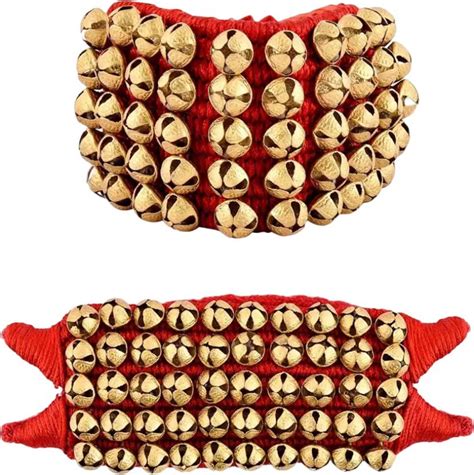 SKSM Ghungroo 5 line Double String Pad Kuchipudi, Bharatanatyam ...