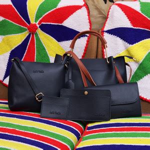 Buy AmMe VoutSn Women Blue Handbag Blue Online @ Best Price in India ...
