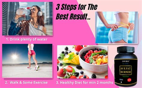 COREMAC 10 X Fat Burner for Women | Natural Base | Extracts of Green ...