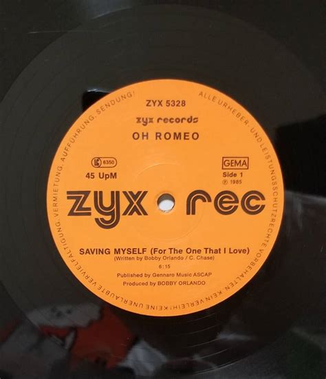 Yahoo!オークション - OH ROMEO / Saving Myself 85年