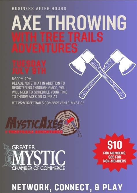 Mystic Axes @ Treetrails Adventures Business After Hours , TreeTrails ...