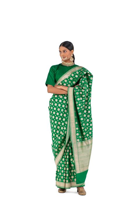 Designer Varanasi Brocade Saris Online – Premium Sarees | Raw Mango