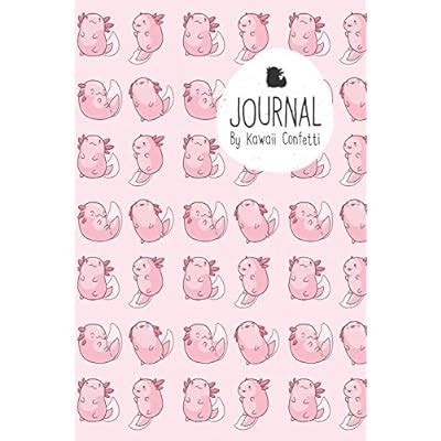 Journal: Cute Pink Axolotl Notebook - Students Kids India | Ubuy