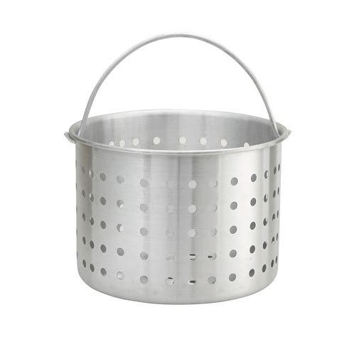 Winco, ALSB-40, Stock / Steam Pot, Steamer Basket - HRS Foodservice