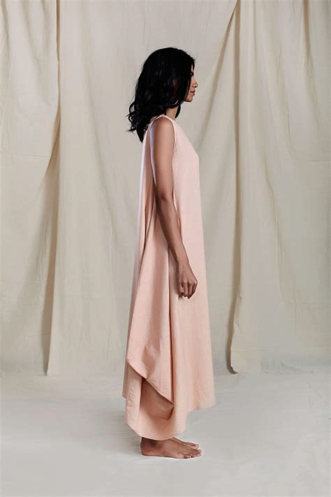 Vari Aakaar & Trench Jacket Set Peach – Mati