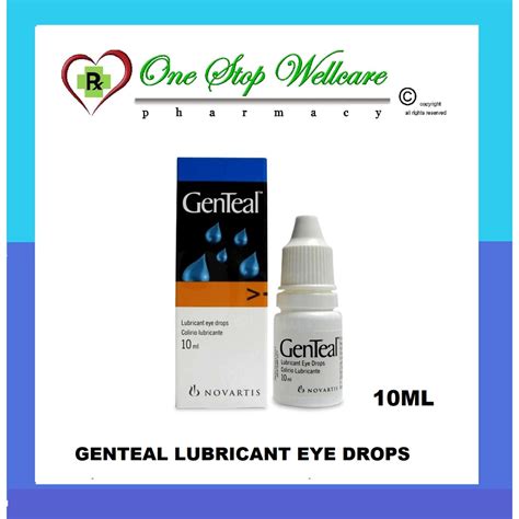 GENTEAL LUBRICANT EYE DROPS 10ML (EXP:10/2024) | Shopee Malaysia