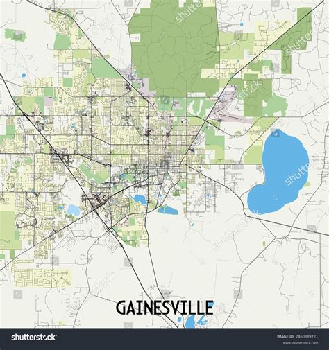 Mapa De Gainesville, Florida Map Of Florida