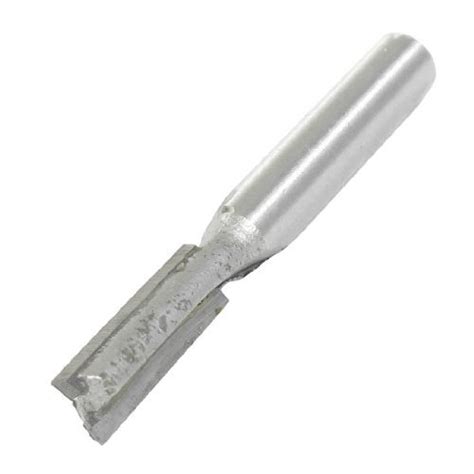Alcoa PrimeSilver Tone 2-Flutes Cutting Straight Router Bit 1/4x 1/4 ...