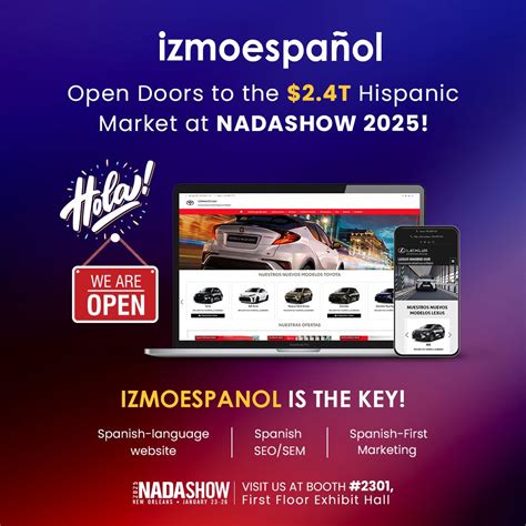 #izmocars #nadashow2025 #autodealers #hispanicmarketing #seo #sem # ...