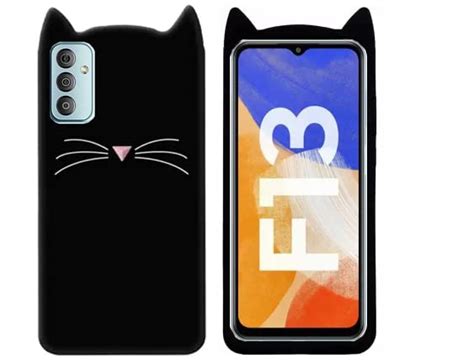 SURE2SHOP Samsung Galaxy F13 5G Kitty Case Back Cover, Soft Silicone ...