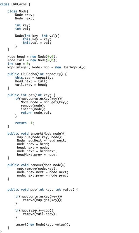 Image result for HackerRank Lru Question in Java