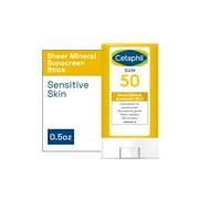 Cetaphil Sheer Mineral Sunscreen Stick SPF 50, 0.5oz India | Ubuy