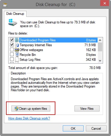 Disk Cleanup, remove unwanted files to free disk space after upgrading ...