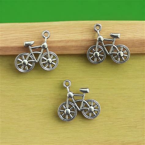 Buy Cycle Metal Charm 2pcs Online in India – Jo Handmade