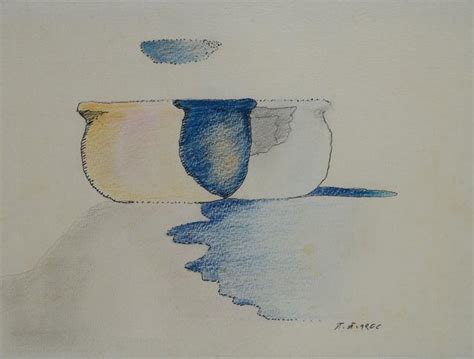 Prabhakar Barwe The Pot / Untitled (Abstract) (1981 / 1986) | Ink ...